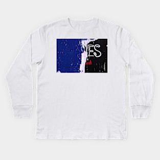 Blue Wall Kids Long Sleeve T-Shirt